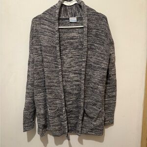 Columbia Women's Black and Gray Cardigan
